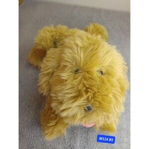 Eden Marc Brown Arthur Puppy Dog Plush Pal 12" Brown tan Red Collar 1996 Vintage